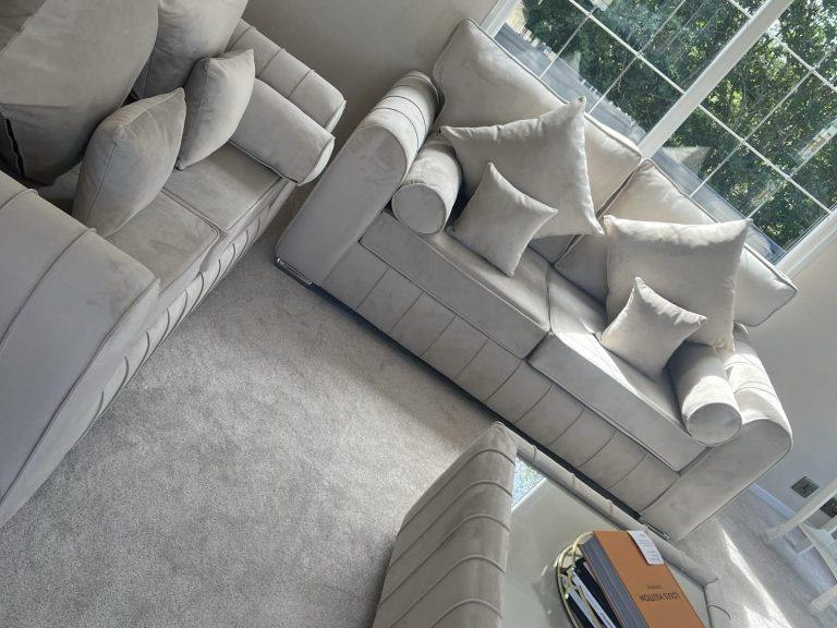 Borios Luxury Sofa Collection – U-Shape, 2C2, 3+2 Seater Modern Fabric Sofa 2