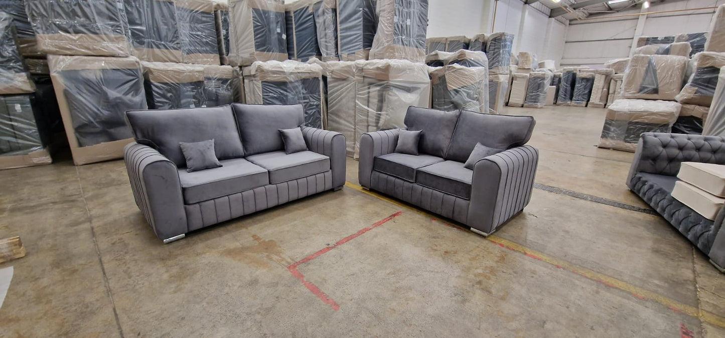 Borios Luxury Sofa Collection – U-Shape, 2C2, 3+2 Seater Modern Fabric Sofa 3