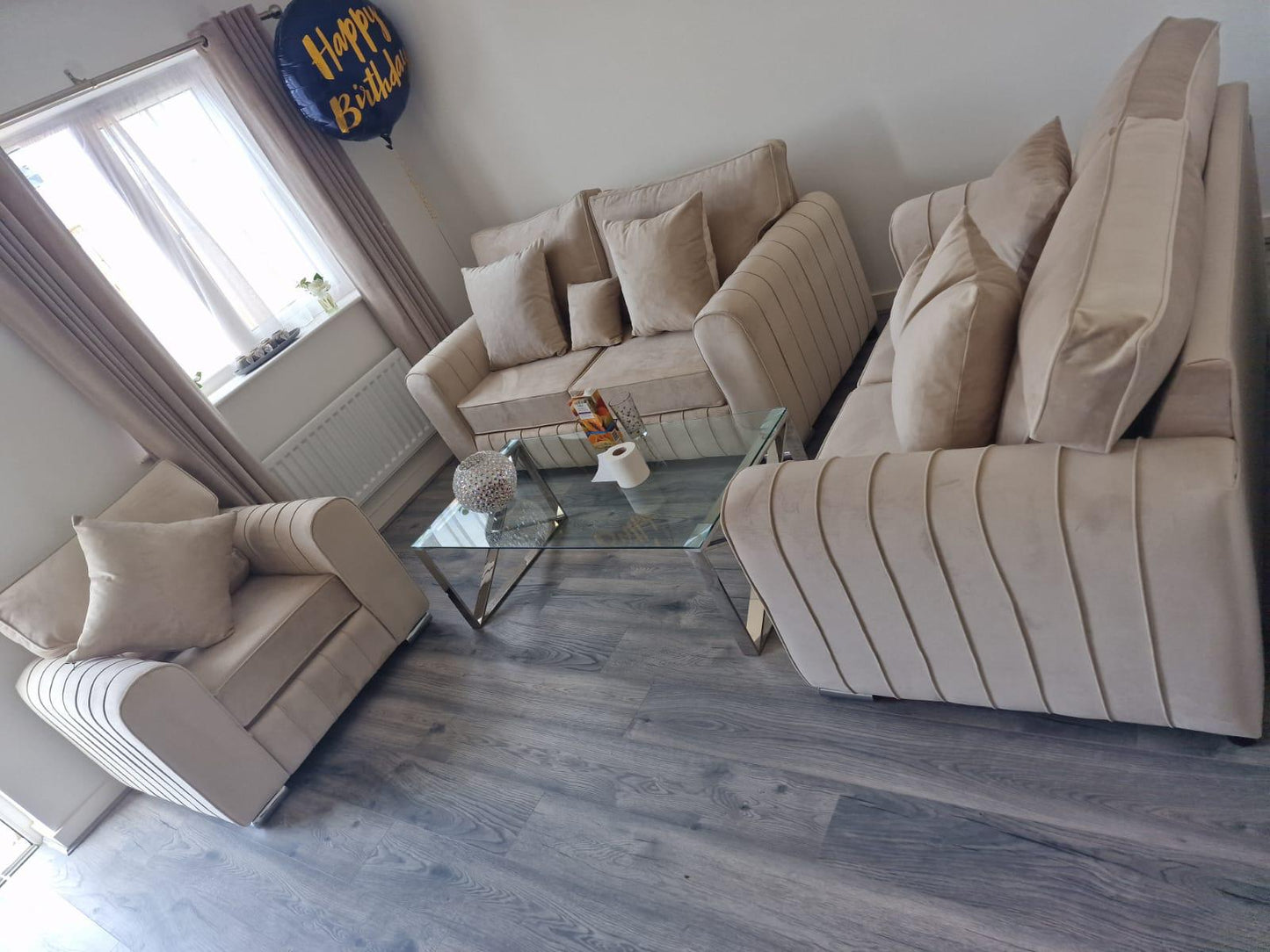 Borios Luxury Sofa Collection – U-Shape, 2C2, 3+2 Seater Modern Fabric Sofa 4