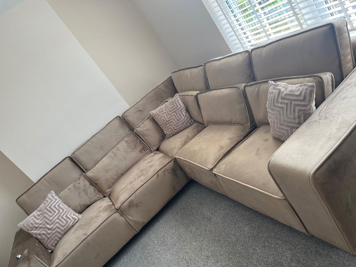Borios Luxury Sofa Collection – U-Shape, 2C2, 3+2 Seater Modern Fabric Sofa 25
