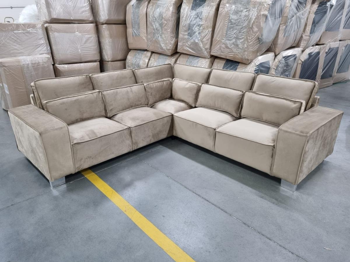 Borios Luxury Sofa Collection – U-Shape, 2C2, 3+2 Seater Modern Fabric Sofa 26