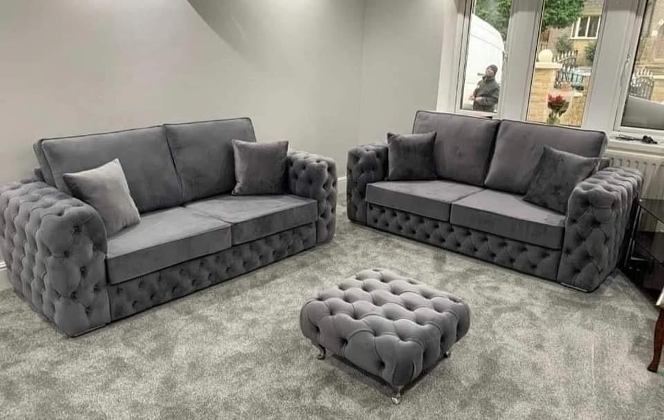 Chesterfield Luxury Sofa – Classic Tufted Design | U-Shape, 2C2, 3+2 Seater 22
