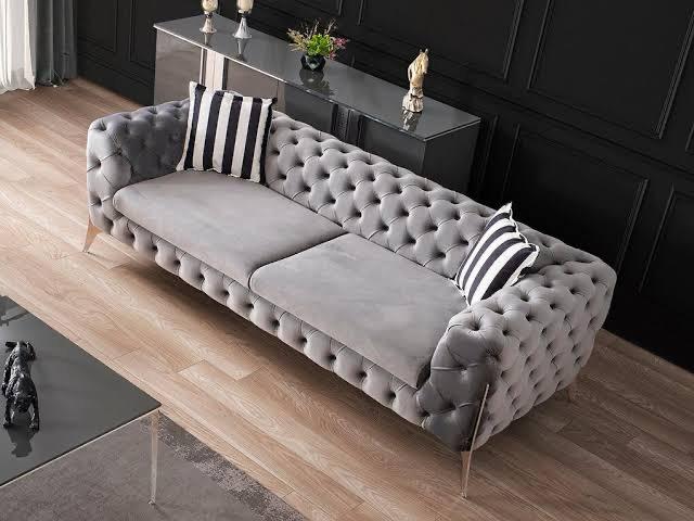 Chesterfield Luxury Sofa – Classic Tufted Design | U-Shape, 2C2, 3+2 Seater 7
