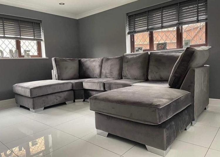 U-Shape Sofa – Spacious & Modern Sectional for Ultimate Comfort 4