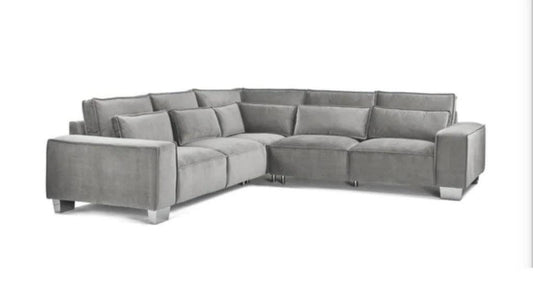 Borios Luxury Sofa Collection – U-Shape, 2C2, 3+2 Seater Modern Fabric Sofa 7