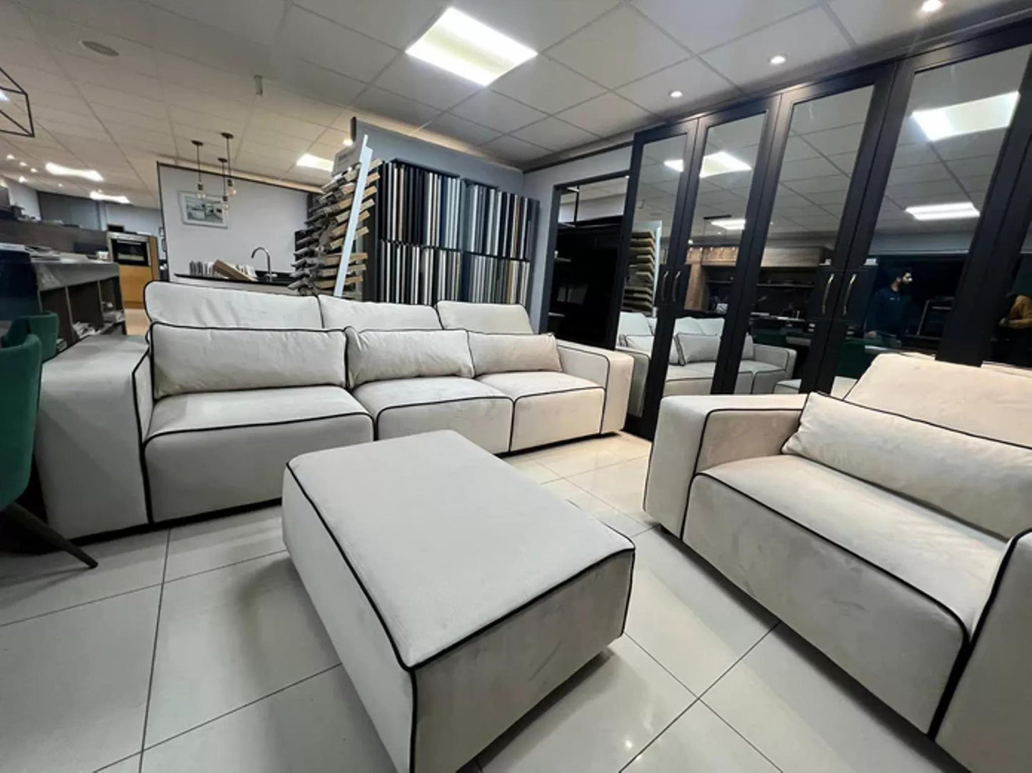 Borios Luxury Sofa Collection – U-Shape, 2C2, 3+2 Seater Modern Fabric Sofa 32